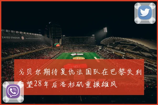 戈贝尔期待复仇法国队在巴黎失利希望28年后洛杉矶重振雄风